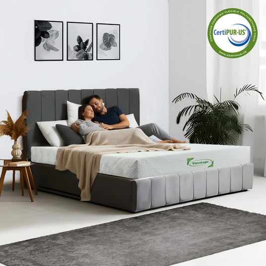 Twin, Full, Queen, King size mattress, Medium Firm Mattress in a Box, Flippable Reversible Design, CertiPUR-US certified Fibre Glass Free