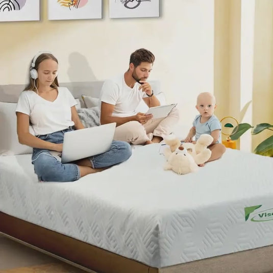 10 Inch Full Mattress Firm Support All Sleepers, Pressure Relief Mattress in a Box, CertiPUR-US® Certified Foam